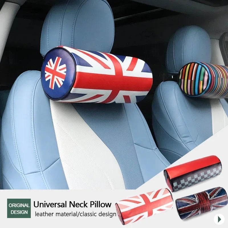 Para Mini Cooper R50 R53 R55 R56 R60 R61 F54 F55 F56 F57 F60 Carro Universal Pescoço Travesseiro Acessórios De Encosto D