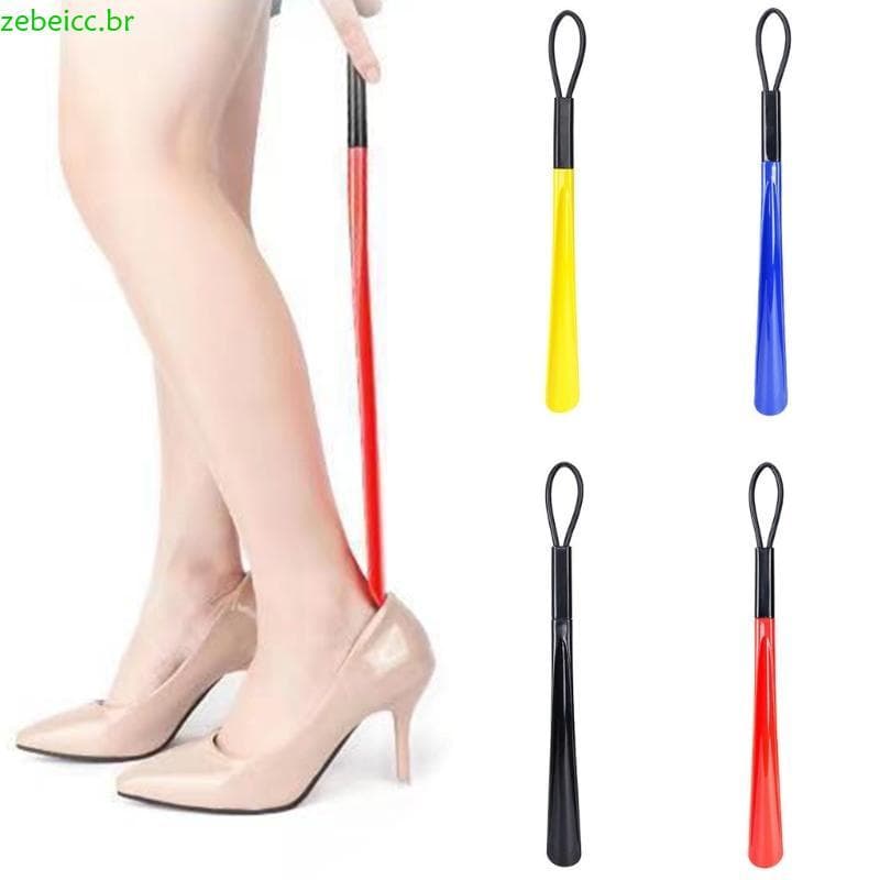 zebeicc Calçadeira Portátil Aderência Ergonômica Para Bota Sapato Conveniente