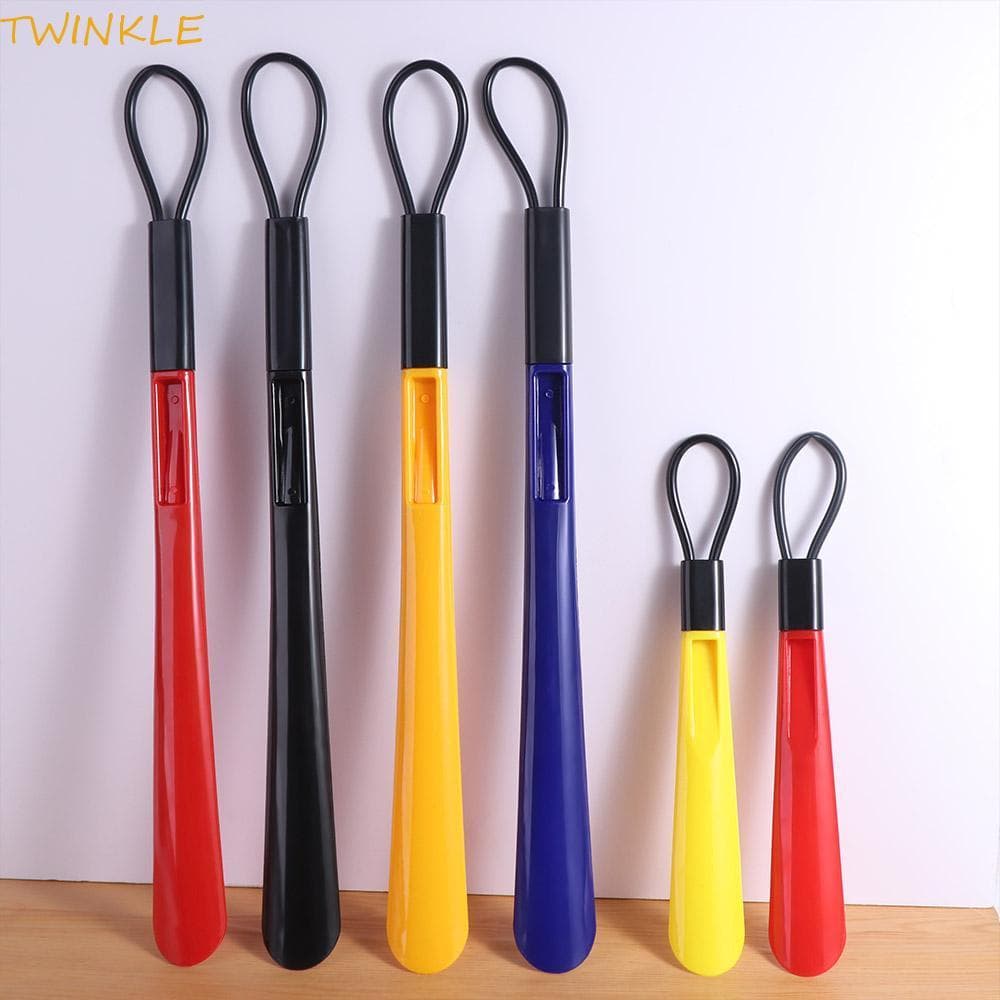 Buzina De Sapato TWINKLEO , Levantador De Sapatos Com Alça Longa Flexível , Extrator Conveniente De Plástico Profissiona