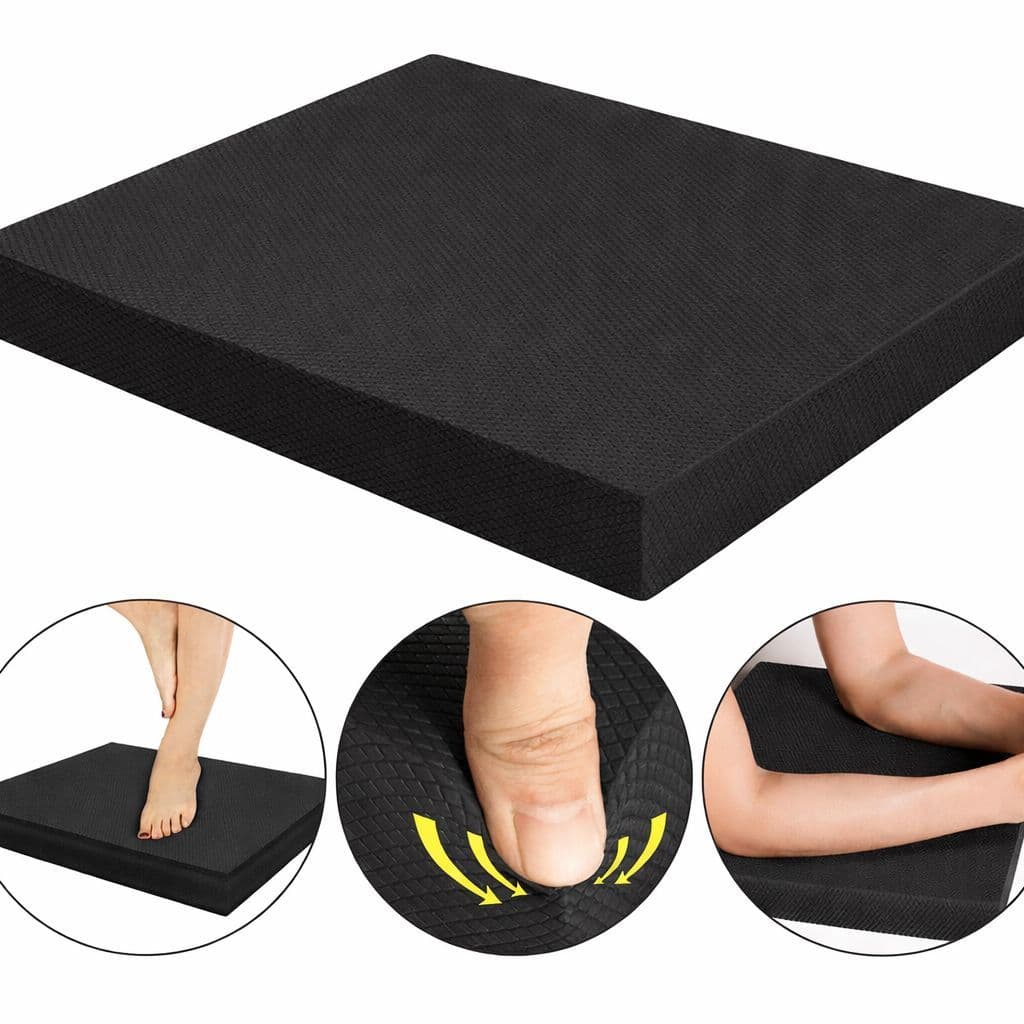 Bloco Eva 50x25x4CM Apoio de Joelho Para Exercícios Academia Yoga Pilates Almofada Proteção