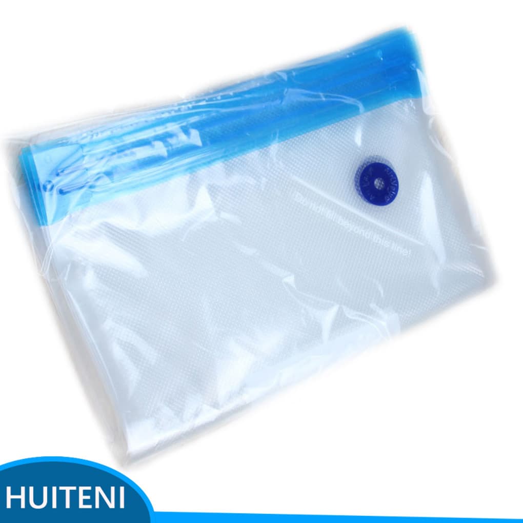 5 Pçs/Set Sacos Seladores A Vácuo Preservação De Alimentos Embalagem Reutilizável Pacotes De Roupas Saco De Cozinha Orga