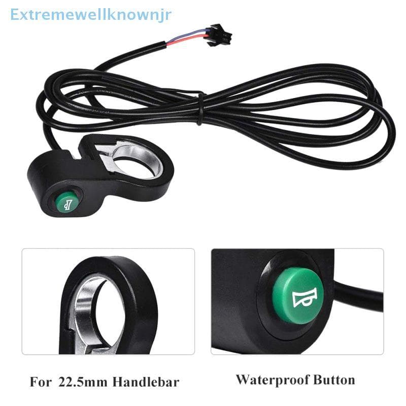 EJBR Universal 22.5mm Motocicleta Bicicleta Elétrica Buzina Botão Interruptor De Sinal Quente