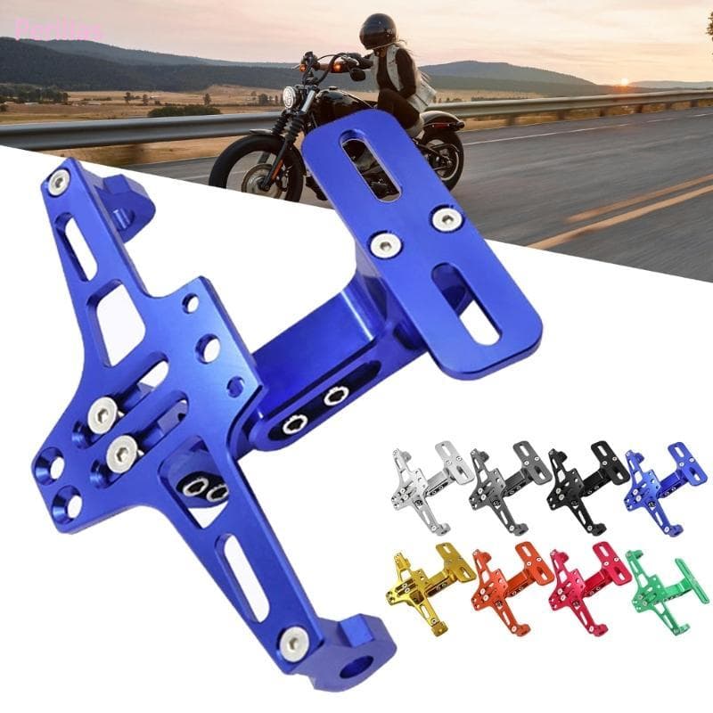 Perillas Scooter Suporte Montagem Placa Licença Identificação