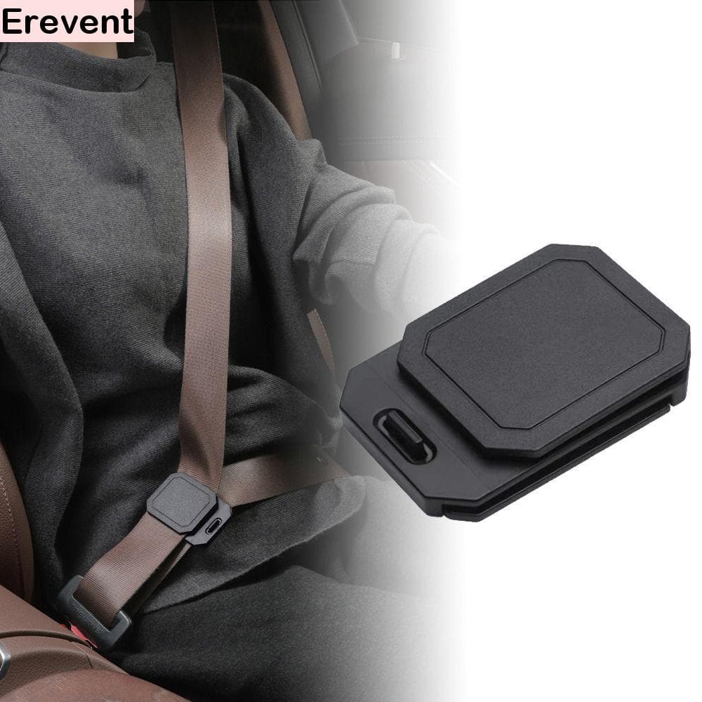 Clipe Confortável Para Cinto De Segurança De Carro SUNSET , Fivela Quadrada De ABS , Braçadeira Simples Antiderrapante