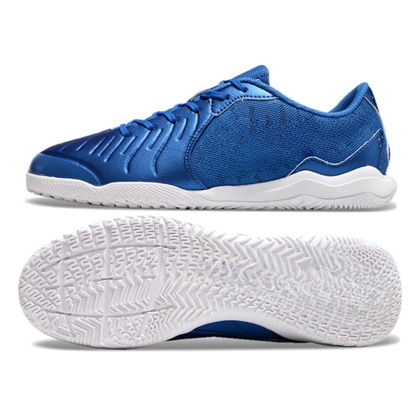 031001 Botas de futebol planas internas retrô lendárias II sala IC FG Botas de futebol masculinas Quarteto Botas planas