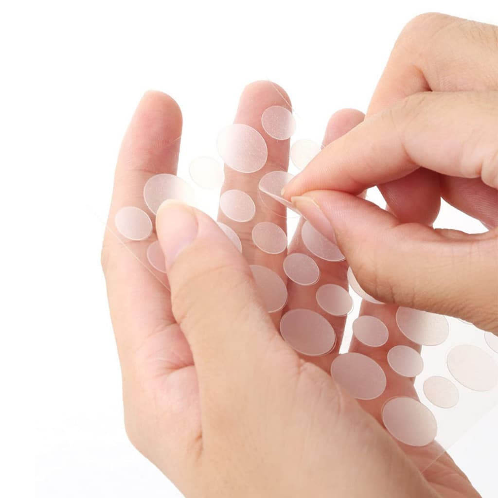 Adesivo Secativo para Espinhas – Transparente, Antiacne, Uso Diário e Noturno | Kit 36/100