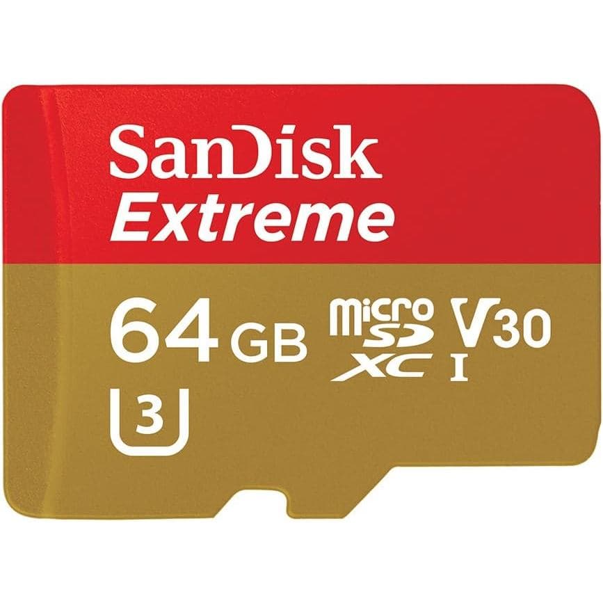 Cartão de memória SanDisk Extreme microSDHC de 32 GB com adaptador SD, acelera até 90 MB/s