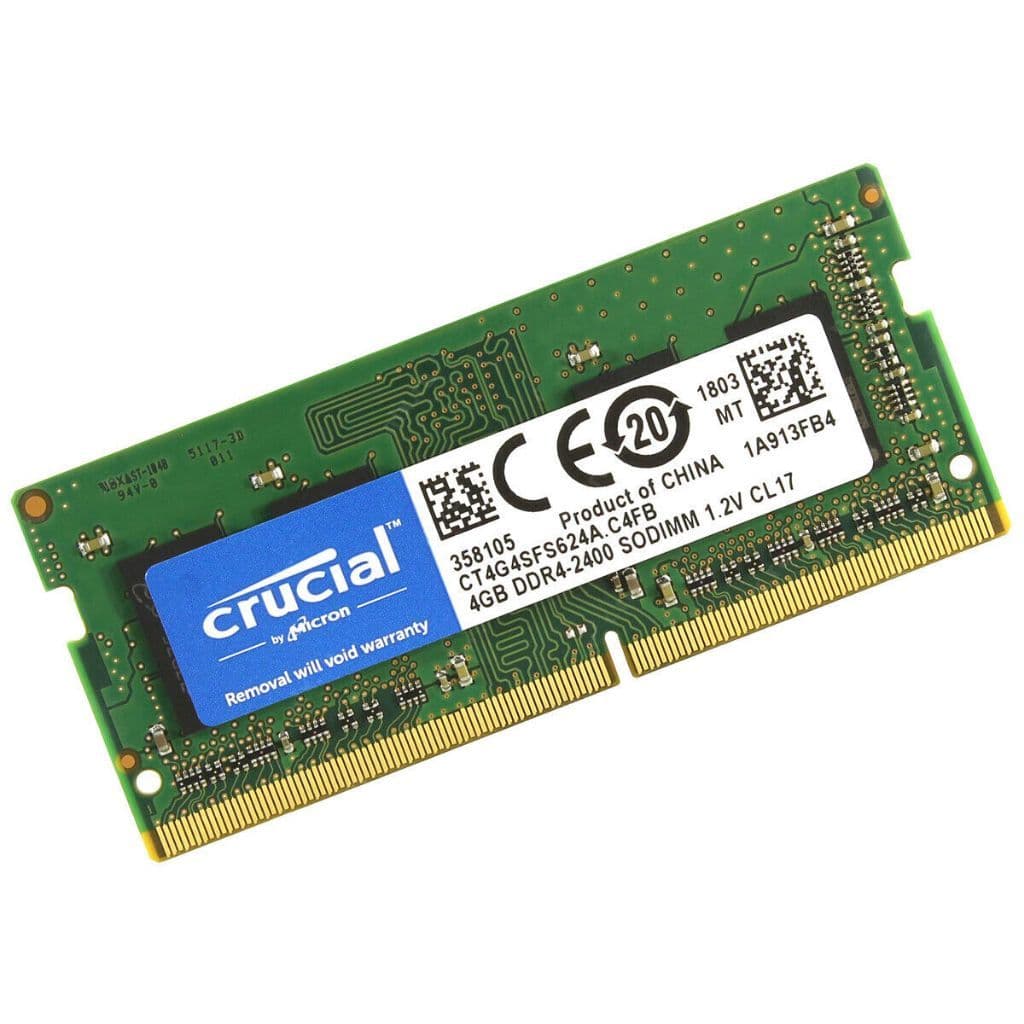 CRUCIAL DDR4 8GB 2400MHZ NOTEBOOK CT84SF824A SODIMM