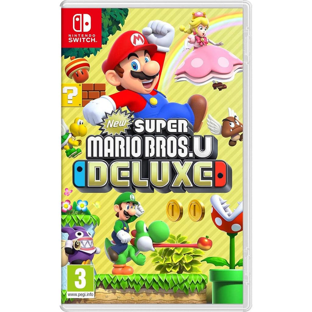 New Super Mario Bros. U Deluxe Switch Midia Fisica