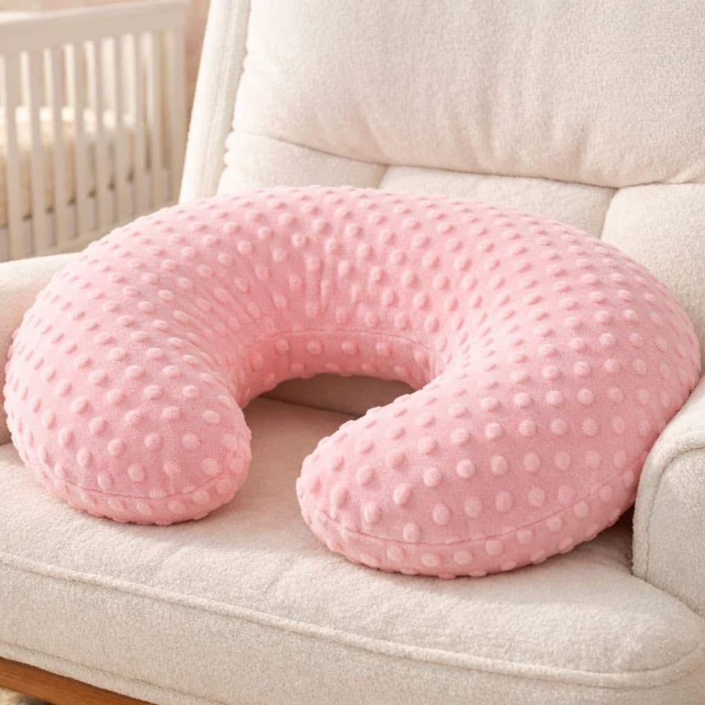 Almofada Amamentação Ergonômica Conforto Bebê Mãe