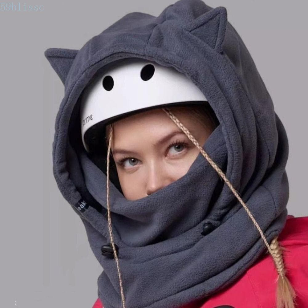 Balaclava De Esqui BLISSC , Chapéu De Capacete De Motocicleta Com Proteção De Ouvido À Prova De Vento , Boné Térmico Que