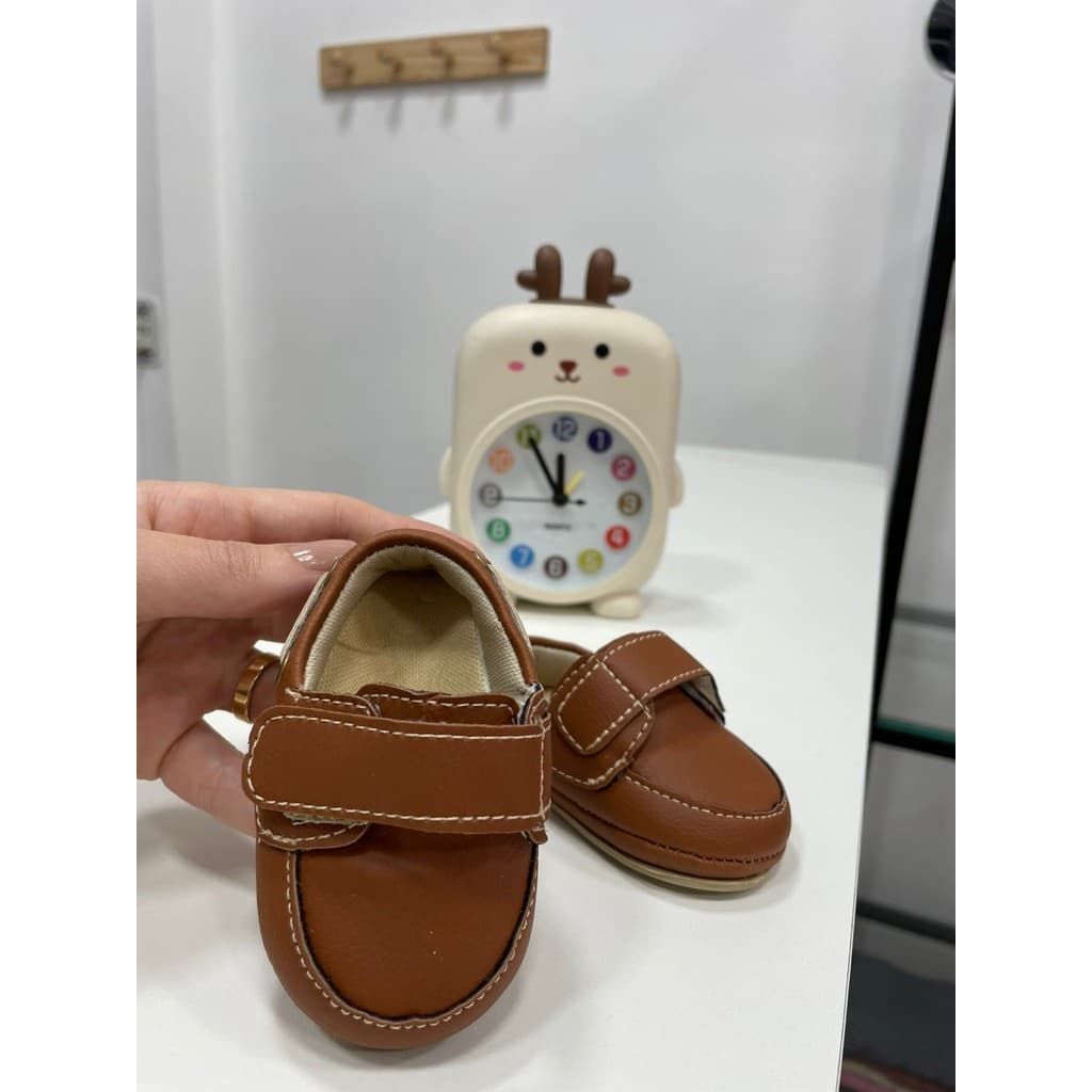 SAPATINHO MOCASSIM CARAMELO INFANTIL BEBE