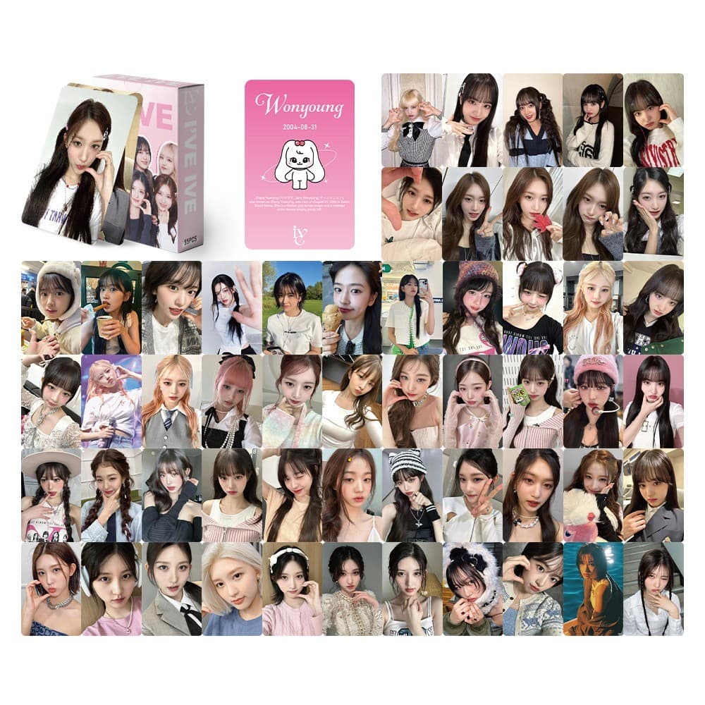 55 Pçs Kpop Meninas Grupo Novo Álbum Lomo Cartão Photocards De Alta Qualidade Dupla Face Impressa Cartões Postais Coleçã