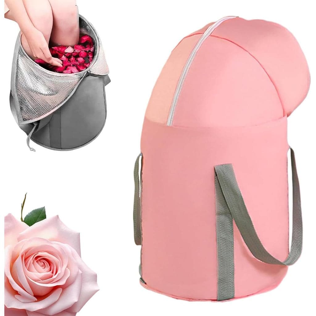 Bacia Dobrável para Imersão dos Pés, Balde Dobrável para Imersão dos Pés, Bacia de Imersão para os Pés com Cobertura Tot