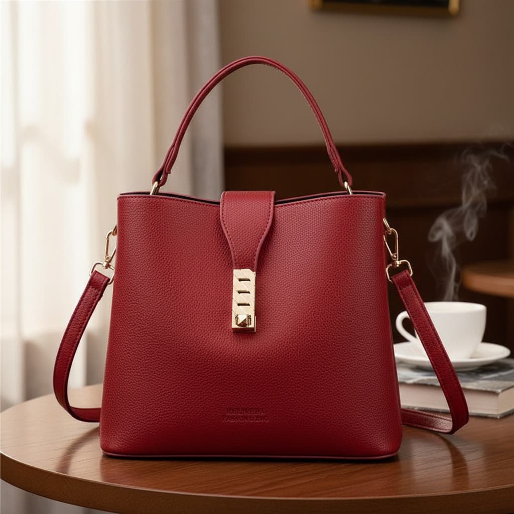 Bolsa Femininas -grande Capacidade, Alça De Mão E Ombro, Bb1