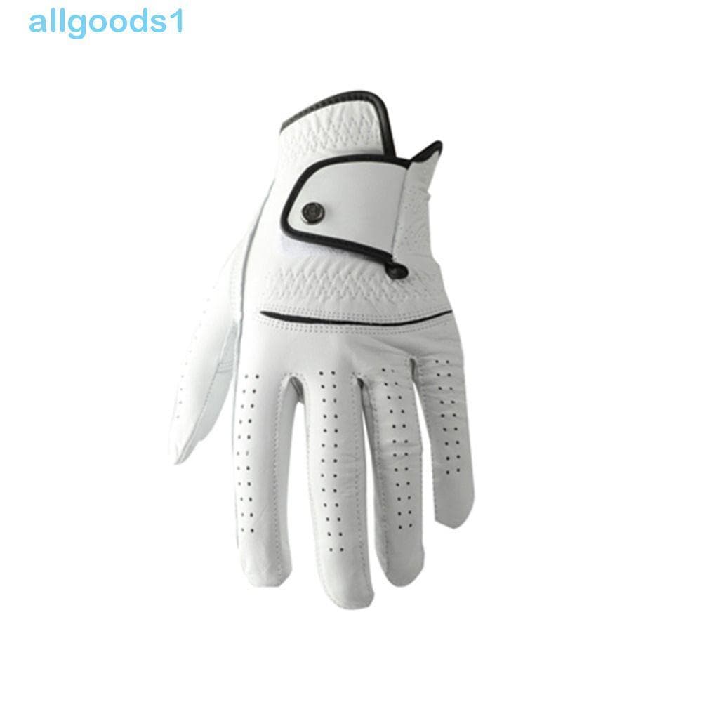 Luva De Golfe Esportiva Masculina ALLGOODS , De Couro De Pele De Carneiro Com Mão Única Esquerda , Acessórios Brancos