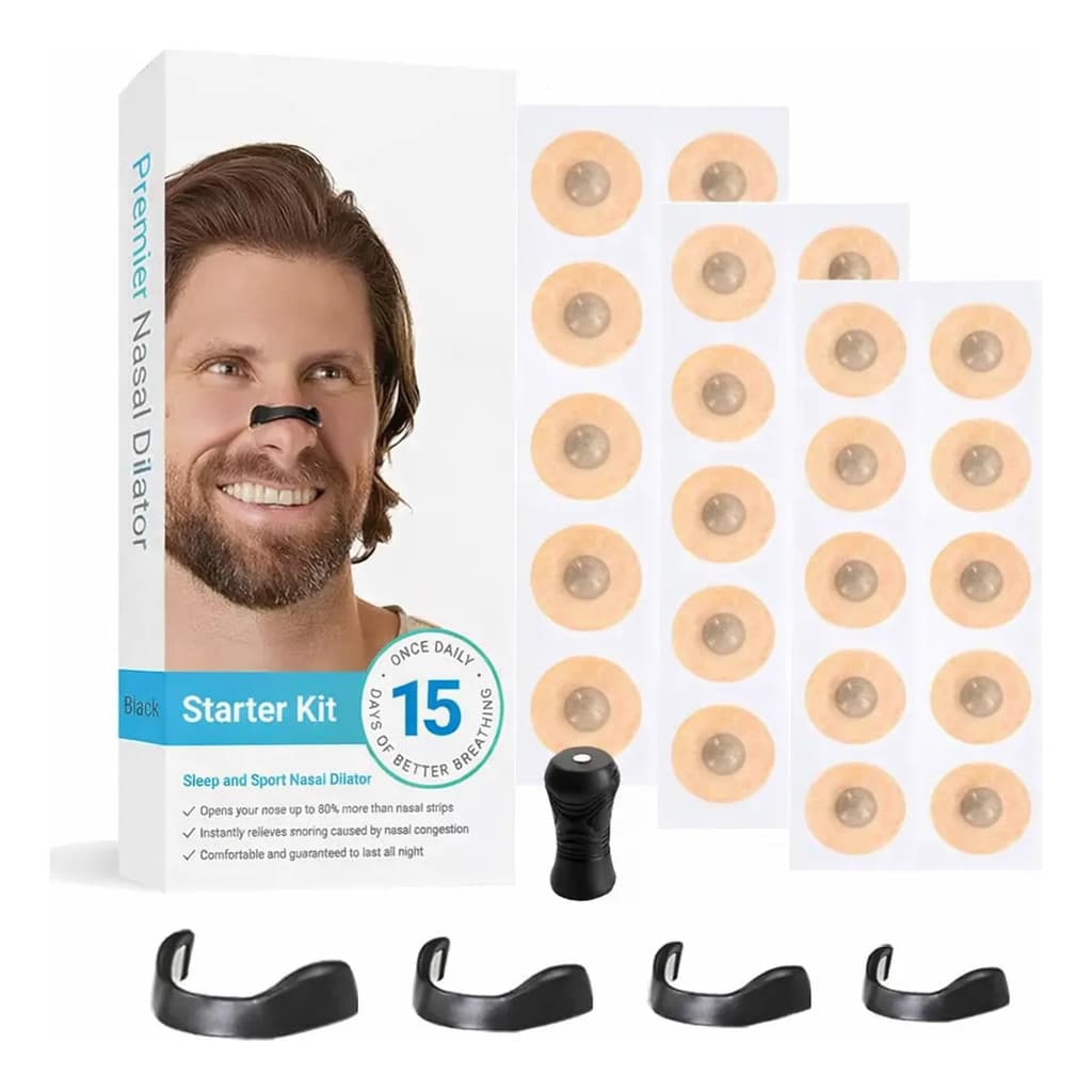 Dilatador Nasal Anti Ronco Respirador Nasal Magnético Melhorar Respiração Dormir