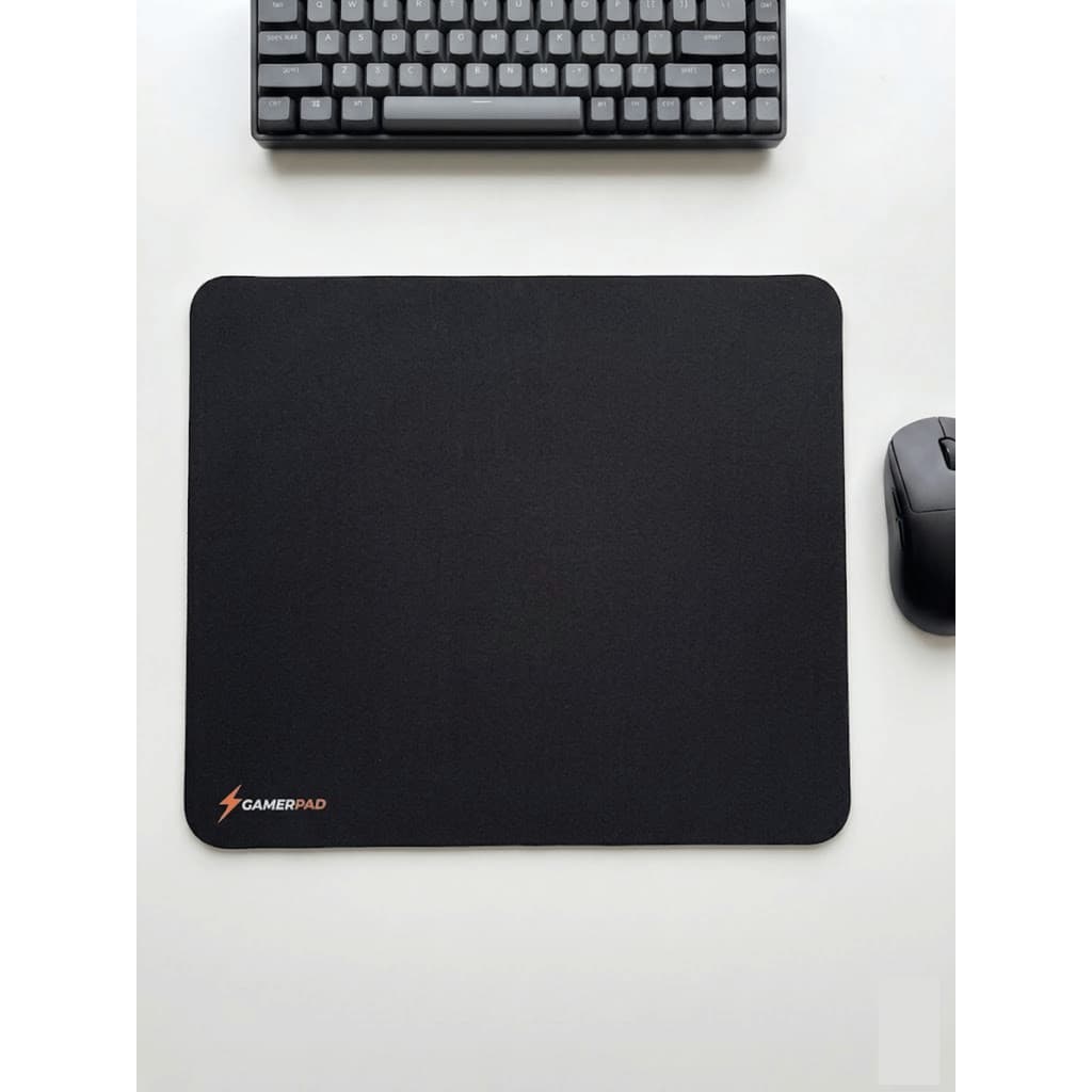 Mouse Pad Preto Extra Grande Vários Tamanhos Performasse Acabamento Liso
