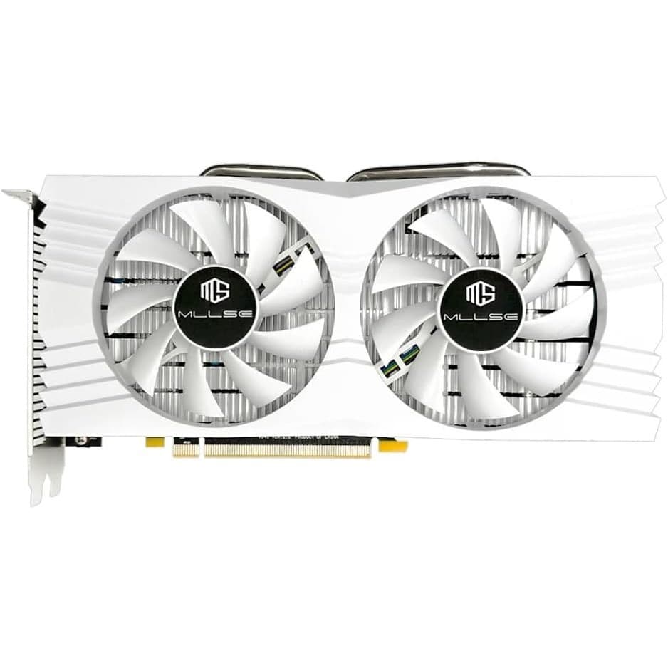 Placa de Vídeo RX 580 8GB GBDDR5, Branca, 256bits, MLLSE