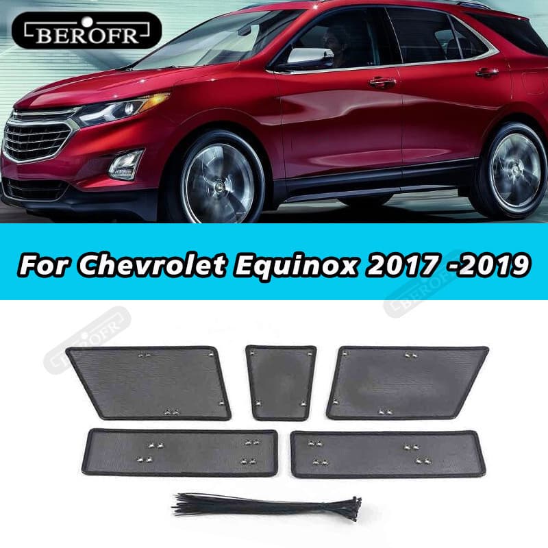 Grade Do Carro Inseto Triagem Malha Dianteira Proteção Net Capa Guarnição Apto Para Chevrolet Equinox 2017-2019 Acessóri