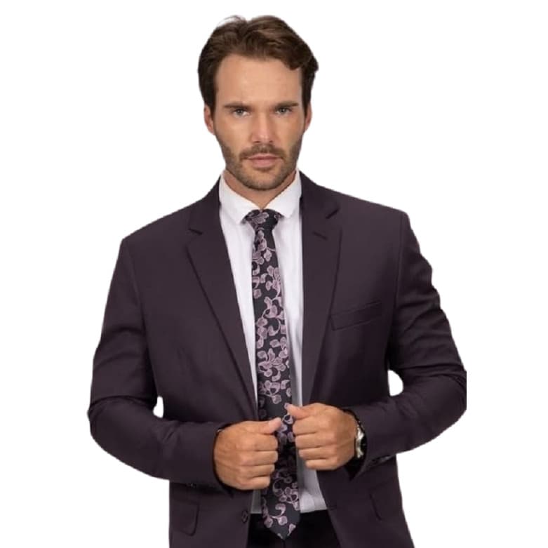 Terno Microfibra Púrpura