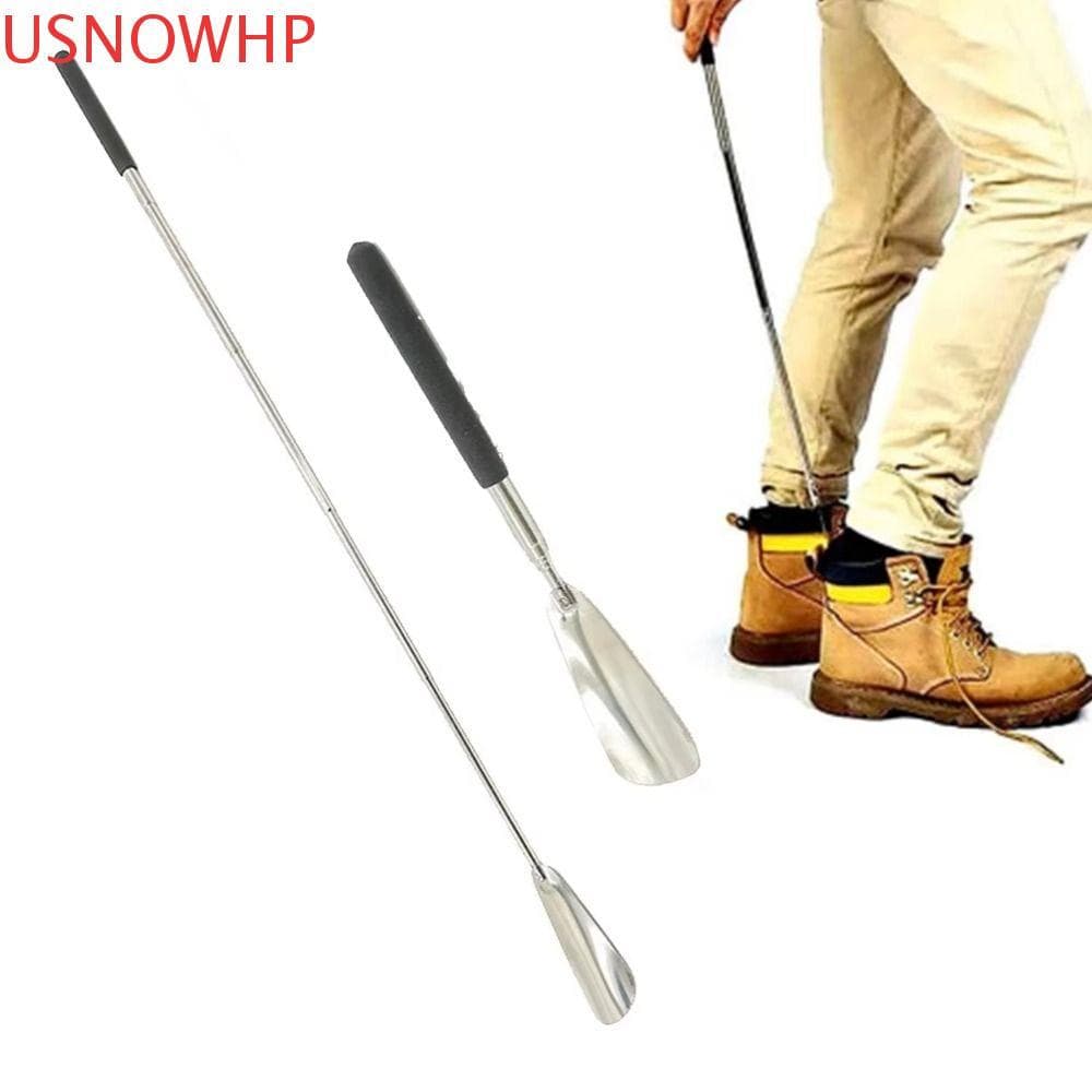 Buzina De Sapato Extensível USNOWHP , Calçadeira Telescópica Ergonômica De Comprimento Ajustável Retrátil De Fácil Aderê