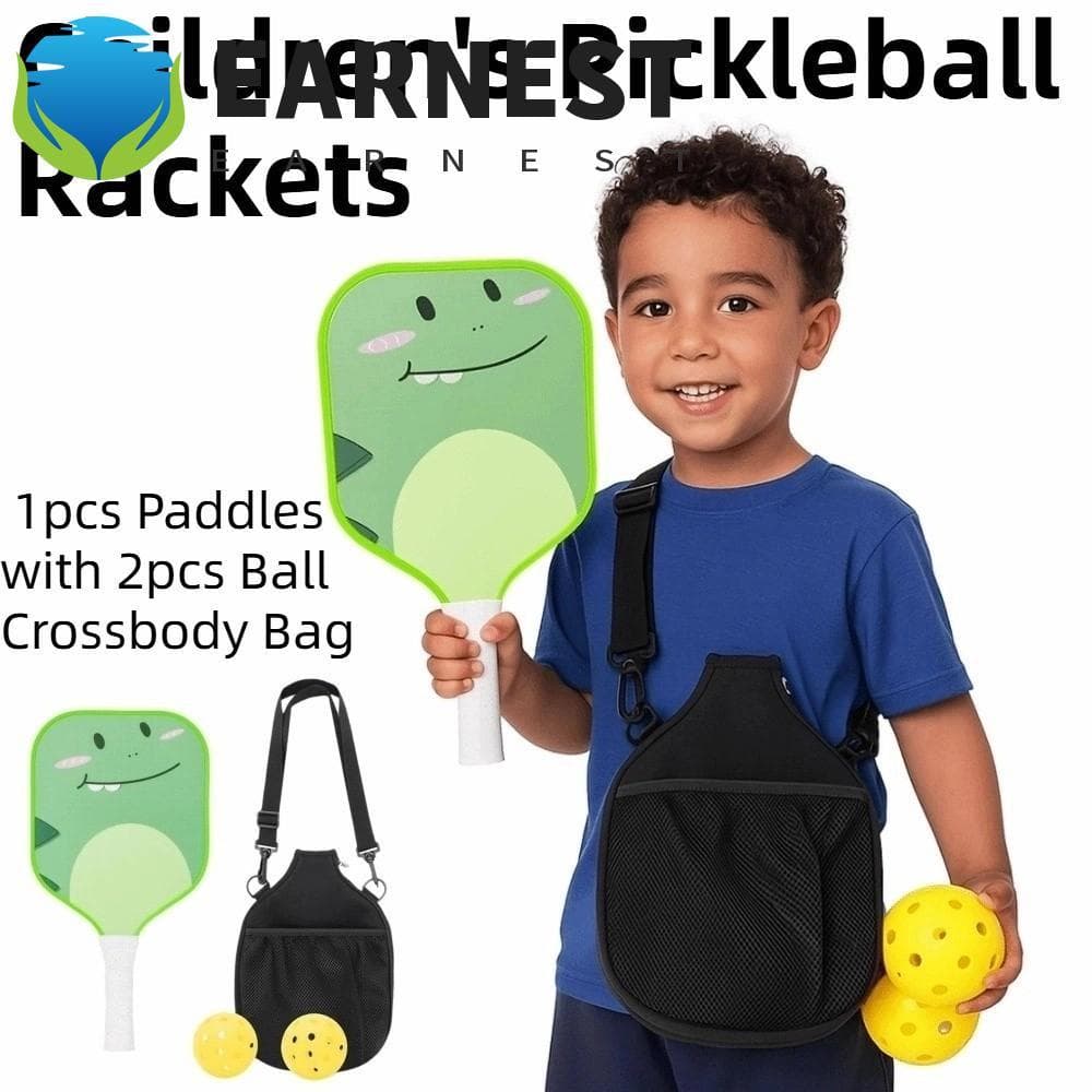 Conjunto De Pickleball Infantil EARNEST , Colorido De Desenho Animado , Durável