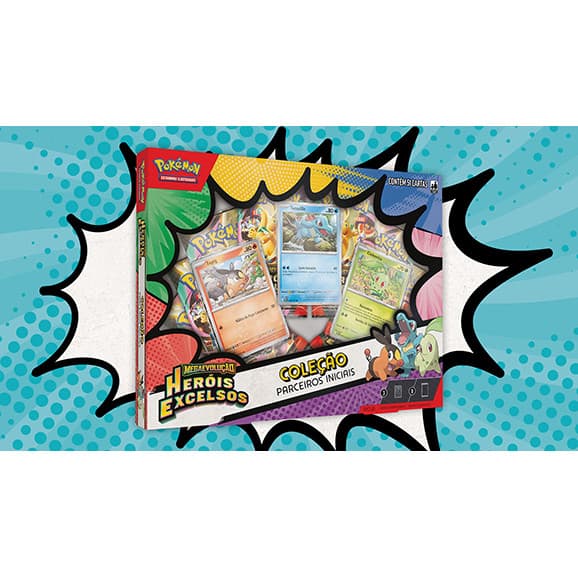 POKEMON - ME02.5 - BOX COLECAO PARCEIROS INICIAIS