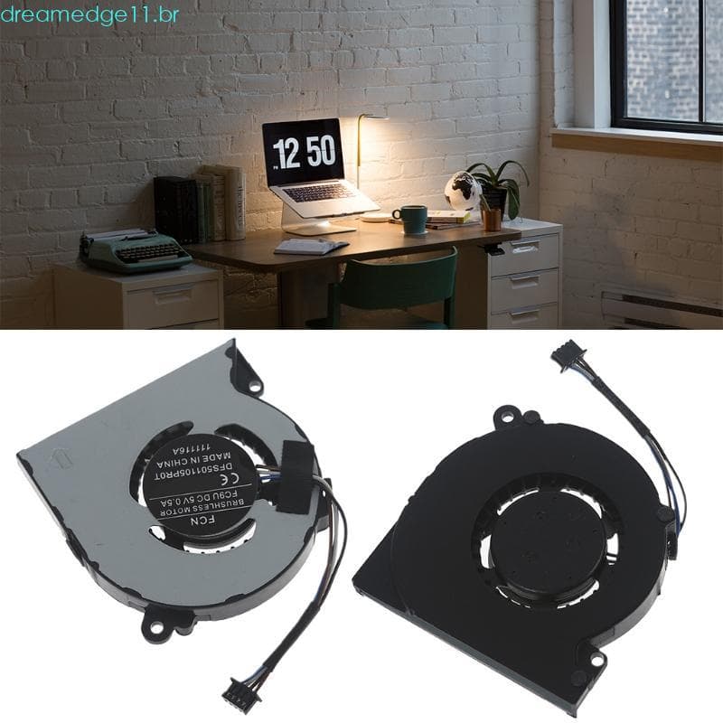 dreamedge11 Substituição CPU GPU Ventilador Refrigeração Do Portátil Para 5V 0 5A 4 Pinos Elitebook 820 G1 Peças D