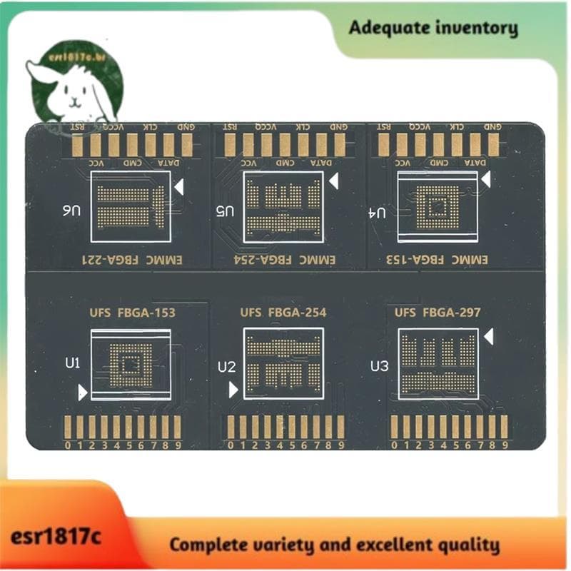 Para F64 Lite Ultra Caixa Compatível Flash 64 BGA ISP Placa FBGA EMMC 153 254 221 UFS 297