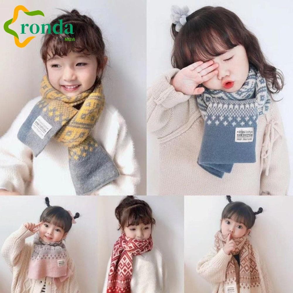 RONDAFULEO Aquecedor De Pescoço , Lenço De Malha Quente , Colar Falso À Prova De Vento E Frio De Floco De Neve Fofo