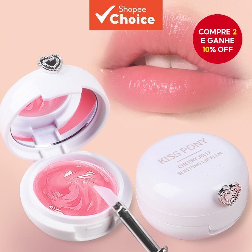 Máscara Para Os Lábios Com Almofada De Ar Dormir Noturna Esfoliar , Hidratar , Nutrir E O Batom