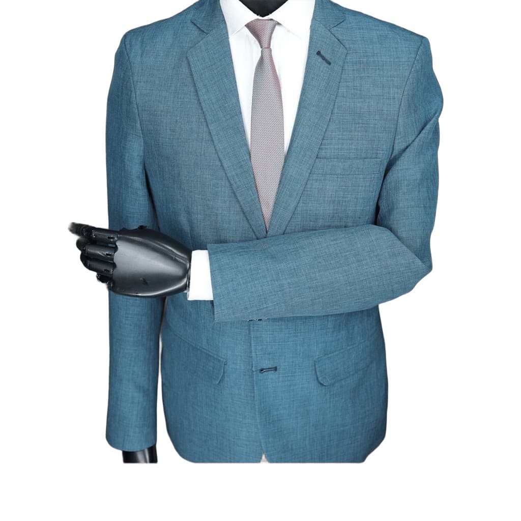 Terno microfibra verde melange