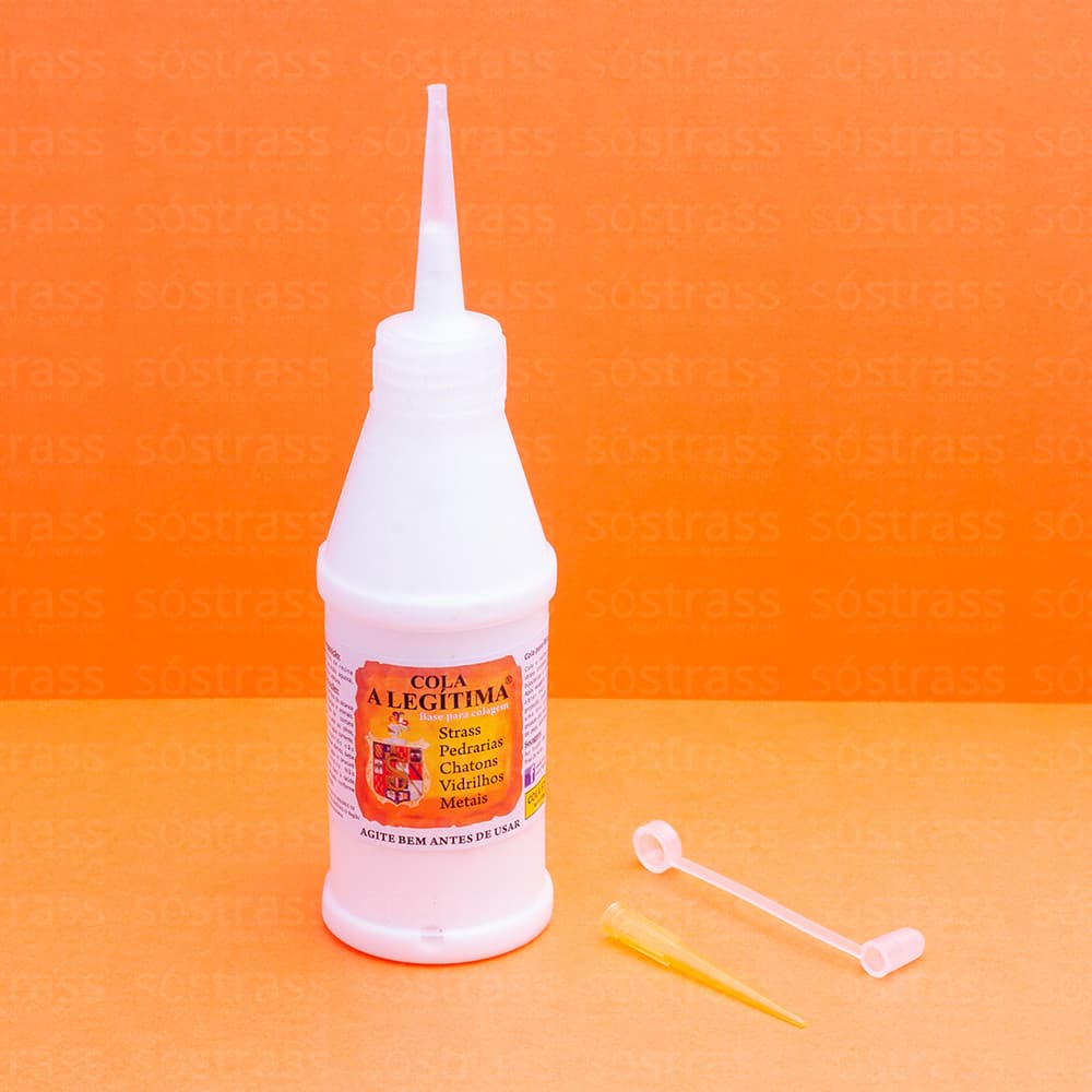 Cola A Legítima 100ml | Ideal para Strass, Pedrarias, Bijuterias e Artesanato