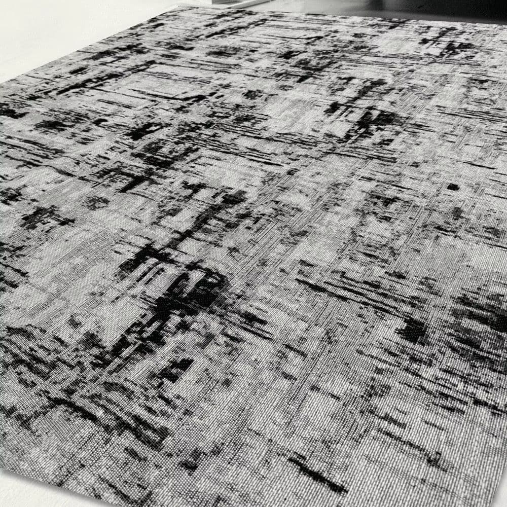 Tapete Sala Grande Antiderrapante 3m e 2m Jacquard Decoração Moderna Geométrico Várias Estampas