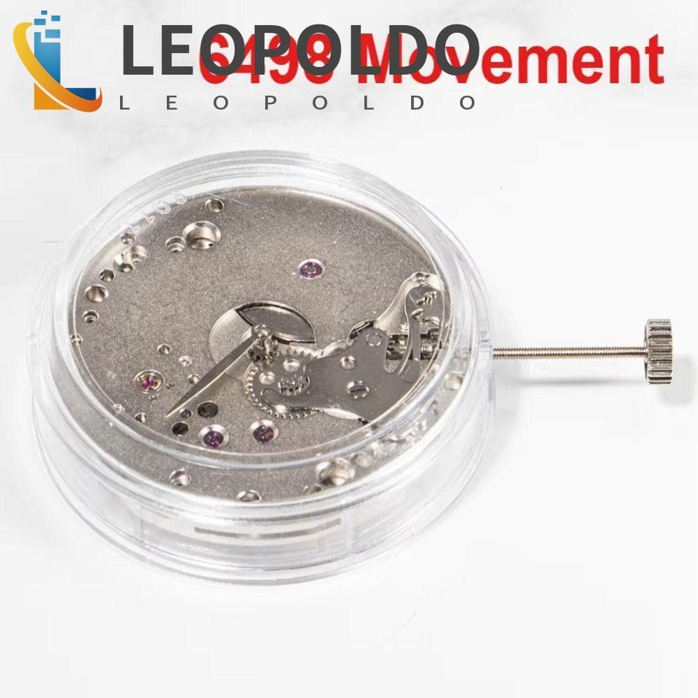 Movimento Do Relógio LEOPOLDO 6498 , Mecânico Automático De Calendário Único Com Design De 3 Pinos , Mecanismo