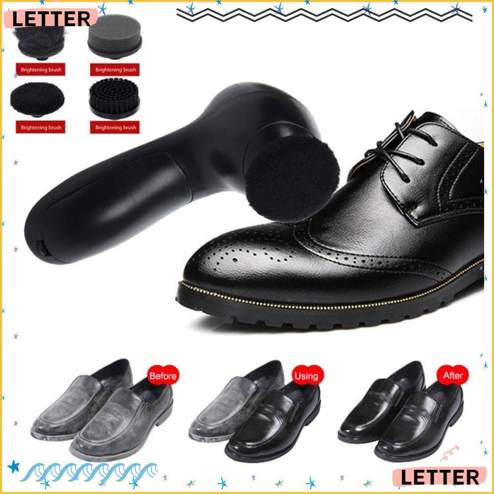 Carta Escova De Sapato Multiuso Esfregar Polidor Alimentado