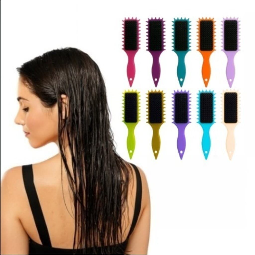 DJ9P Kit 10 Escovas de Fitagem Sortidas – Modelagem Perfeita e Definição dos Cachos