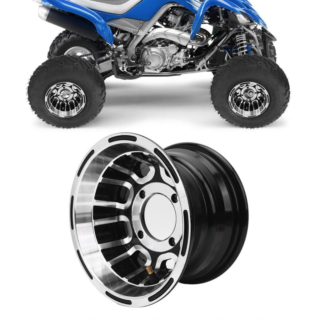 Roda de ATV de liga de alumínio com aro de kart de 8 polegadas, desempenho aprimorado para quadriciclo