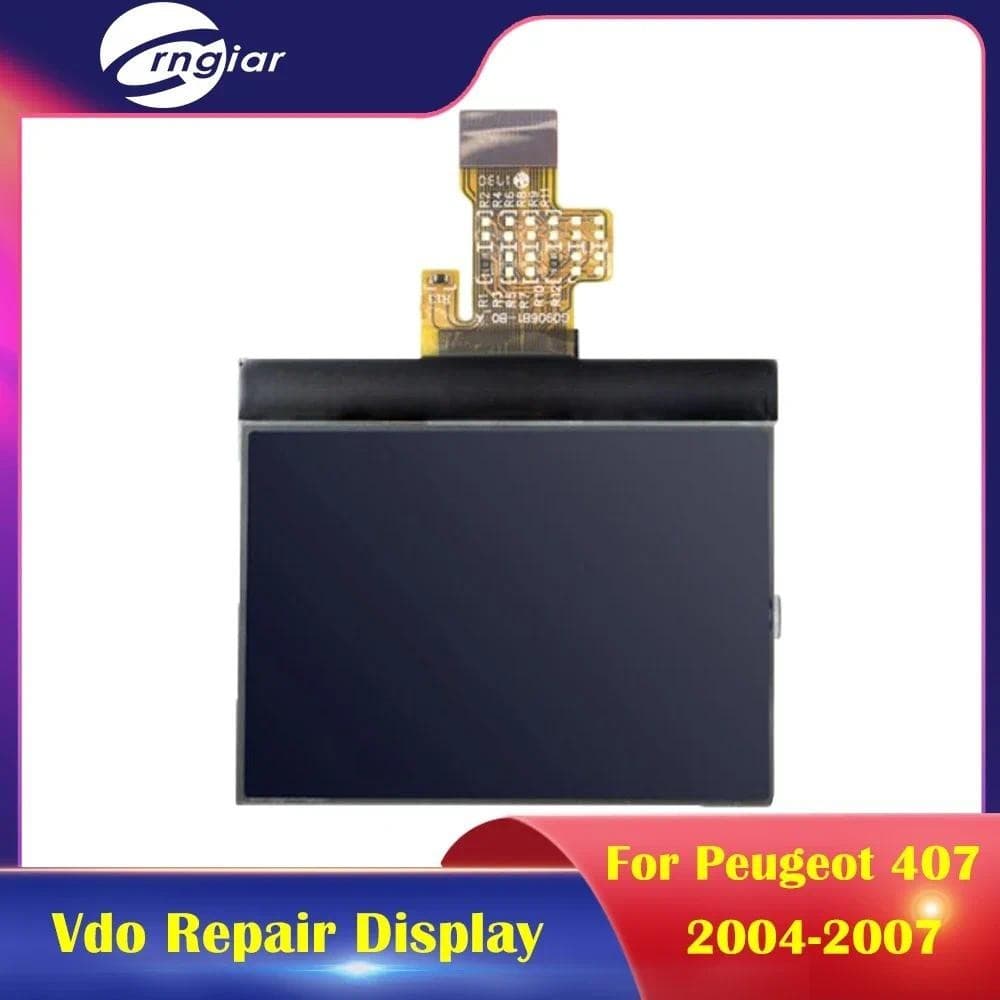 vdo Velocímetro display Instrumento Cluster lcd Para Peugeot 407 407SW/HDI/Casal Painel Reparação