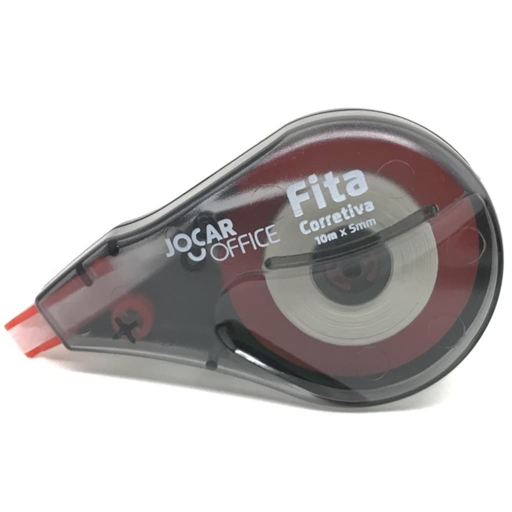 FIta Corretiva 10mx5mm em Fita Leo&Leo Jocar Office Pigmentado Seca Rápido Prática Atóxico