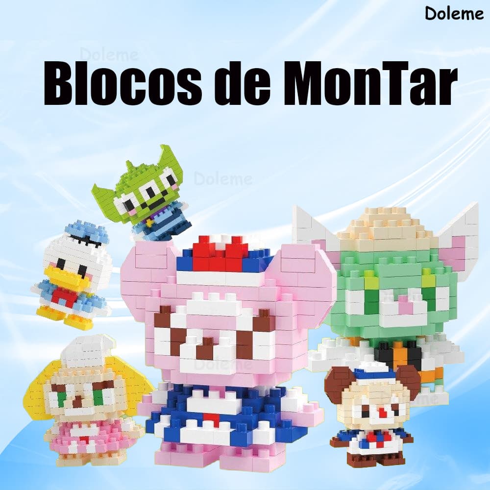Conjunto De Brinquedos DIY Modelo De Montagem Criativa Mini Blocos De Construção Presente Para Crianças E Adultos