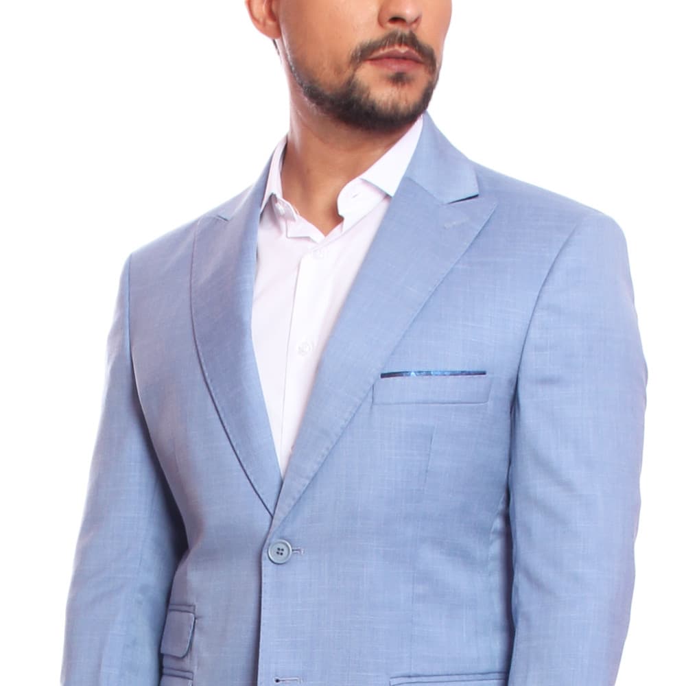 Terno Masculino Poliviscose Alfaiataria Slim Fit Italiano