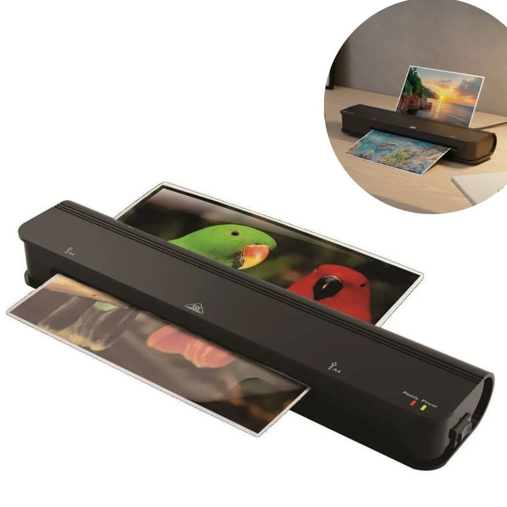 Plastificadora A4 300w 127v Preta Escritório Documentos