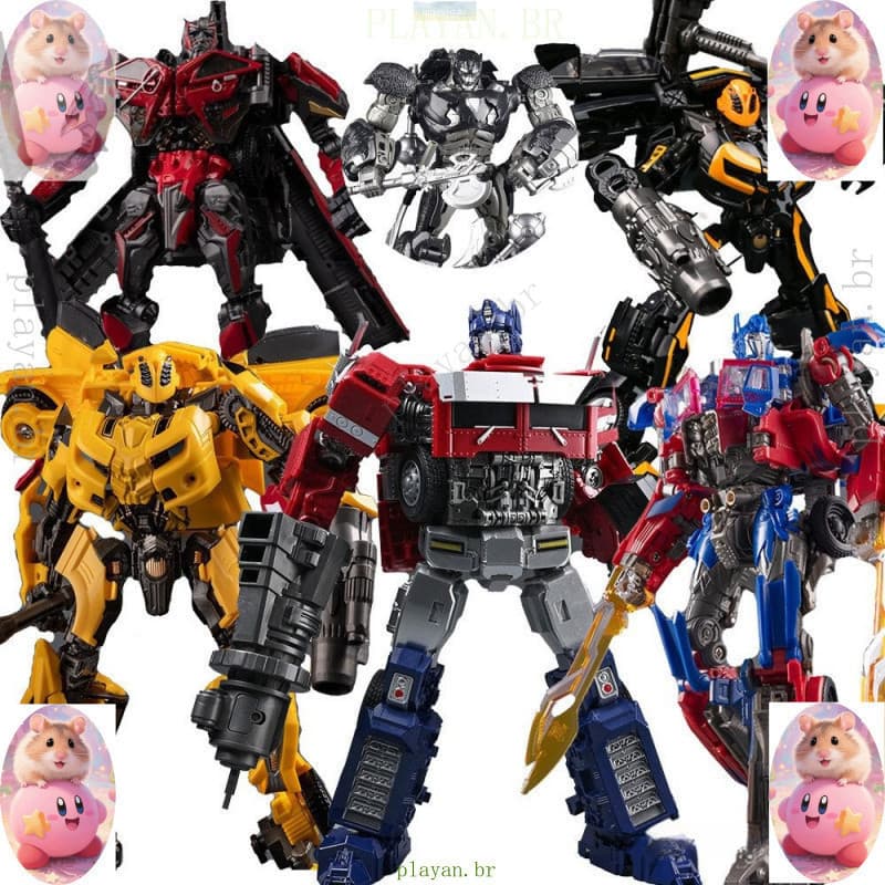 Transformer Studio Série Shockwave Optimus Prime Dark Commander MegaTank Móvel Transformar Robô Modelo Actio