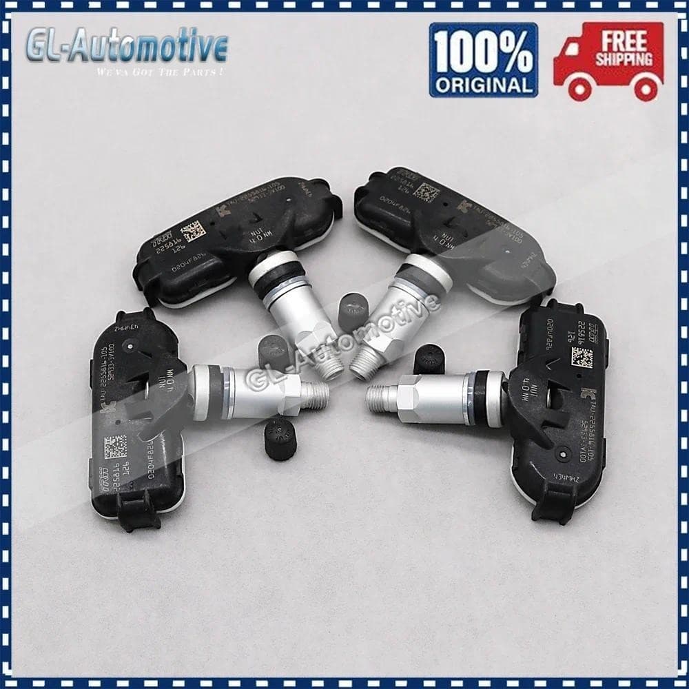 Conjunto De (4) Sensor De Pressão Dos Pneus TPMS 52933-3V100 Para Hyundai I40 52933 3V100