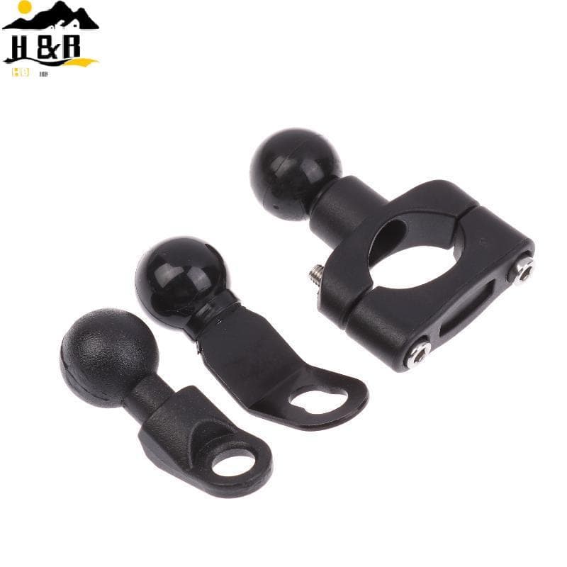 [H & B] 1 Conjunto De Braçadeira Esférica De 2.3 Cm Para Suporte De Telefone De Moto PJ10/PJ13/PJ18 Kit De Base De Monta