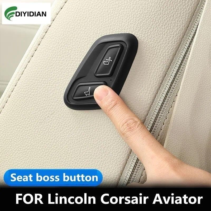 Carro co-Piloto Chefe Assento Atualização Botão De Ajuste De Controle Remoto Elétrico Para Lincoln Corsair Aviador Autom