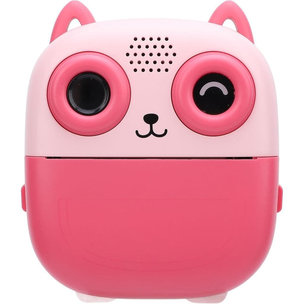 Câmera de Impressão Instantânea, Câmera Selfie de Impressão Térmica 48MP 1080P com Zoom Digital 6X, Jogo de Música, Câme