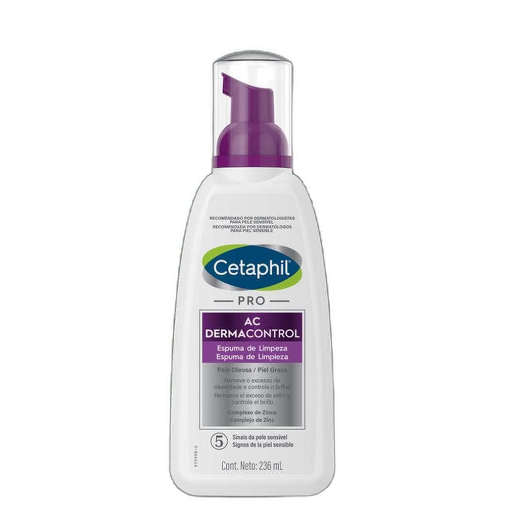 Cetaphil Pro AC Control - Espuma de Limpeza Facial 236ml